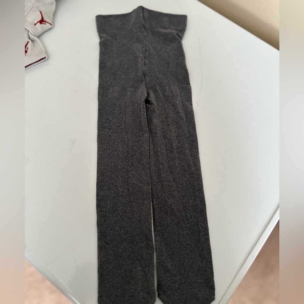 Gray toddler tights